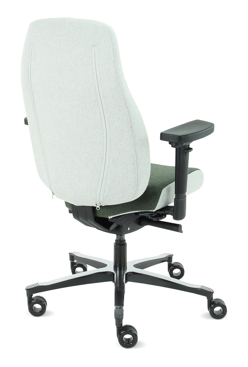 Bureaustoel Therapod X2 - Groen - 24 uur Ergonomisch Bio zitting