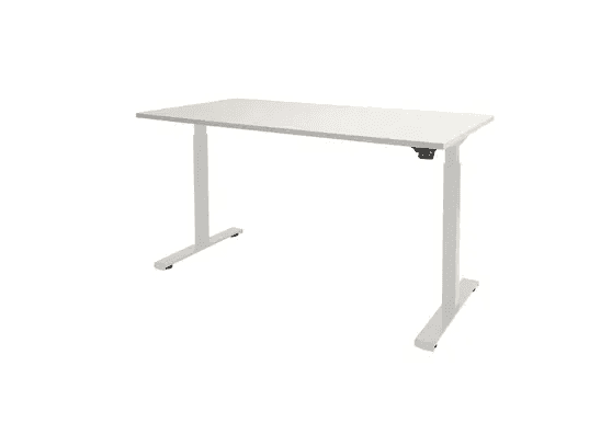 Zit sta bureau Schaffenburg Dextro Basic - Wit - Elektrisch 160 x 80 cm