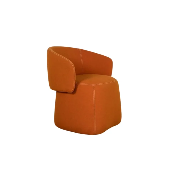 Haworth armchair footstool - Oranje - Poef design Patricia Urquiola