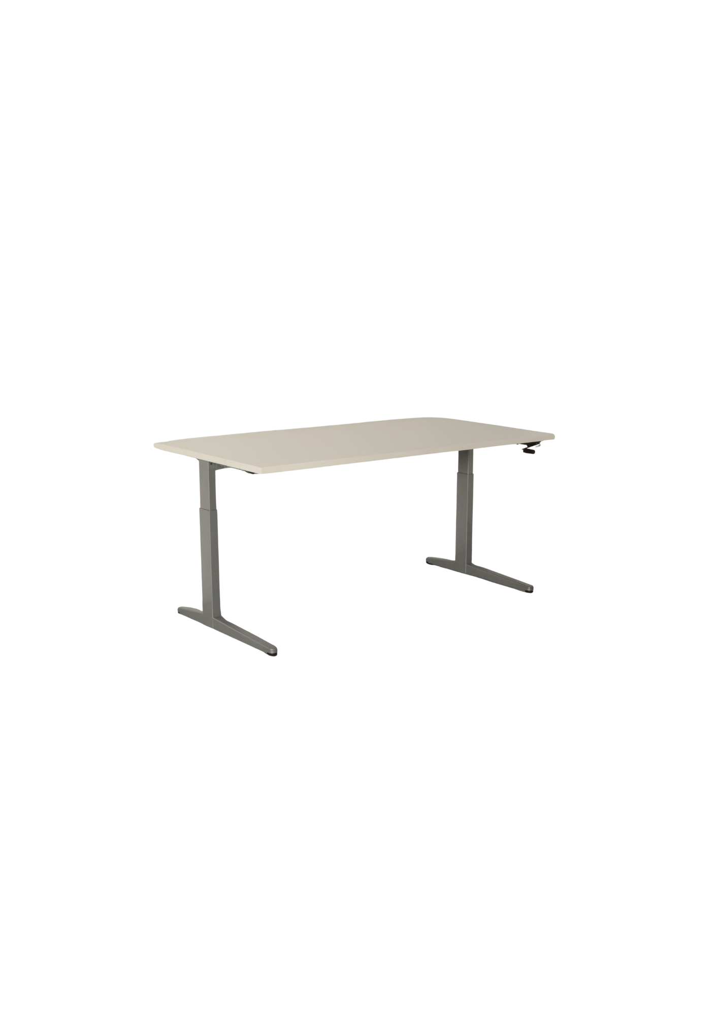 Bureau Ahrend Balance - Grijs - Verstelbaar met slinger 160 x 80 cm