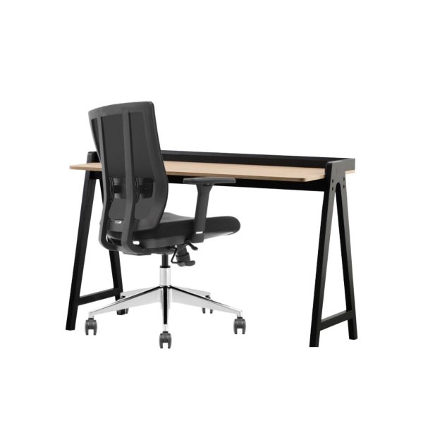 Bureaustoel Complete thuiswerkplek met ergonomische Schaffenburg 080 - en werktafel