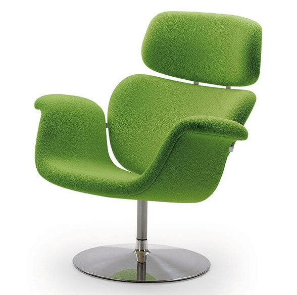 Fauteuil Artiforte - Groen - Tulip Pierre Paulin Draaibaar