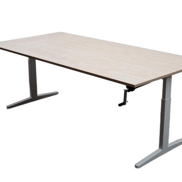 Bureau Ahrend Balance - Grijs - Verstelbaar met slinger 160 x 80 cm