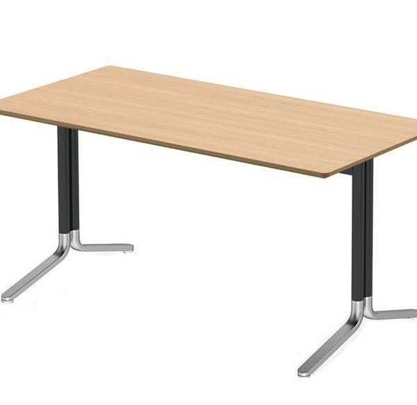 Vergadertafel Casala Temo - 160 x 80 Noten