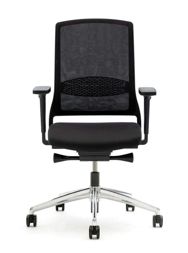 Bureaustoel Gispen Zinn Smart - Zwart - Chrome - Afbeelding 3