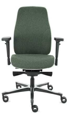 Bureaustoel Therapod X2 - Groen - 24 uur Ergonomisch Bio zitting