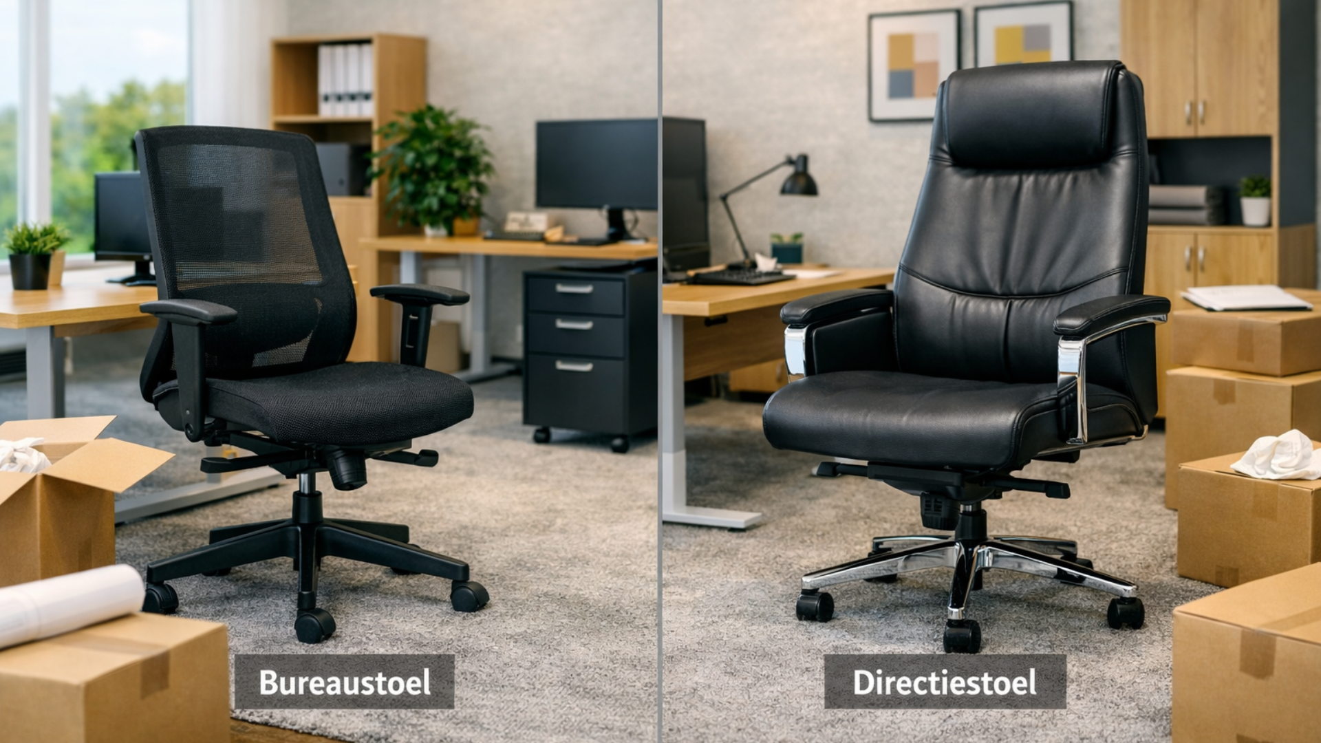 bureaustoel vs directiestoel